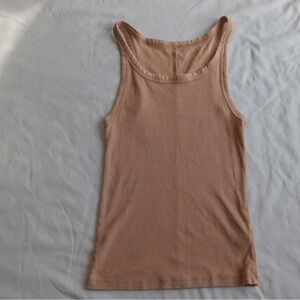 Women's Orange Aerie Tank Top